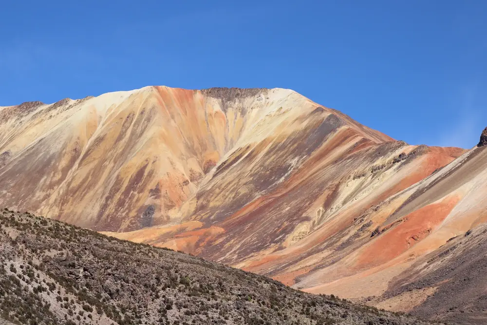 Cerros de colores de Suriplaza